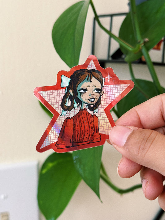 Pearl Star Sticker