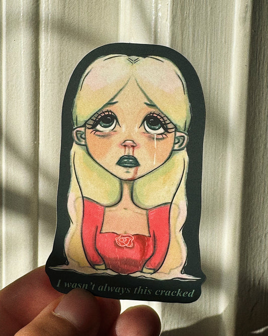 Pegatina de necesitado