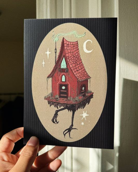 Estampa de Baba Yaga