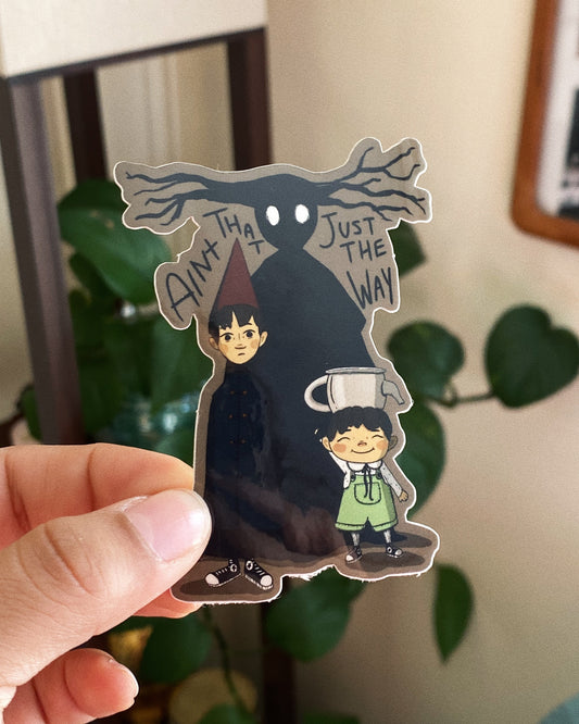 Pegatina "No es así como se hace"