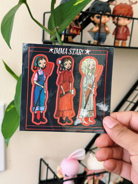 Pearl Star Sticker Sheet