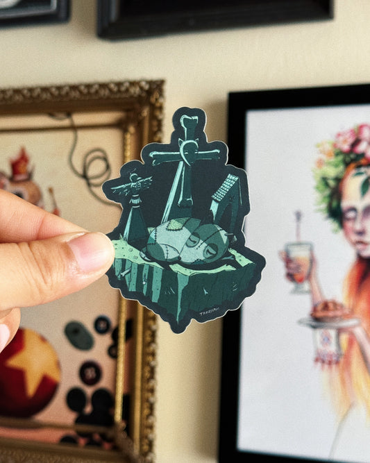 Pegatina de Frankendog