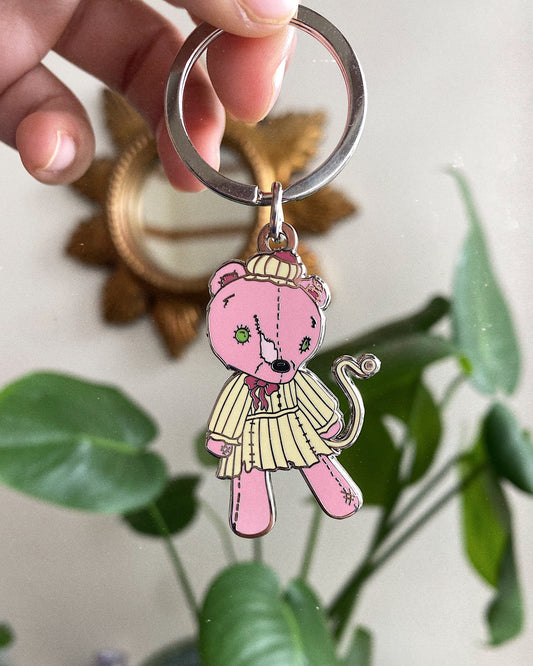 Llavero de oso de peluche Wendell & Wild