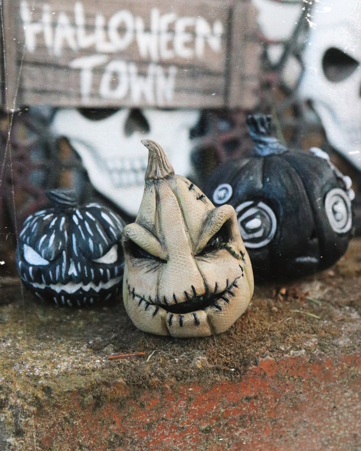 Oogie Pumpkin Figurines