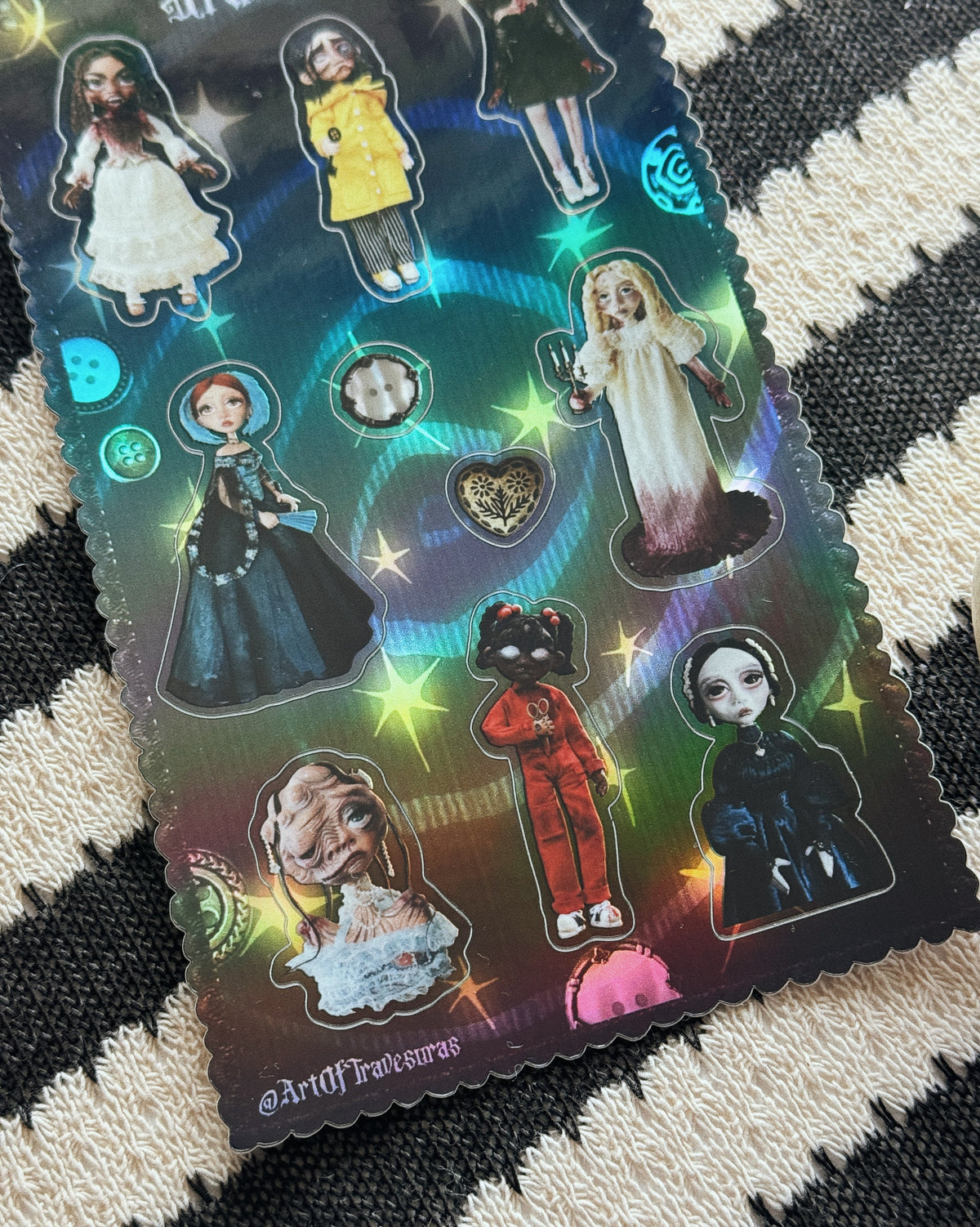 Horror Dolls Sticker Sheet