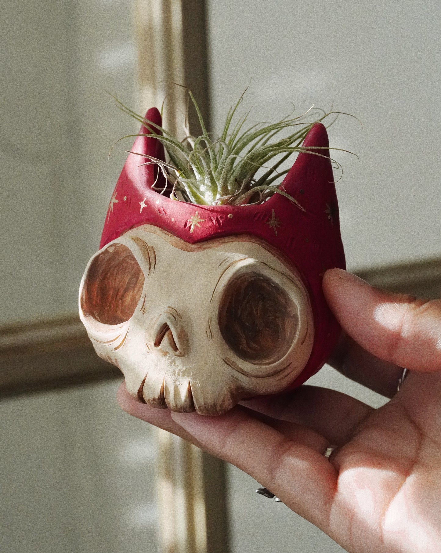 Cinnamon Skully Pot