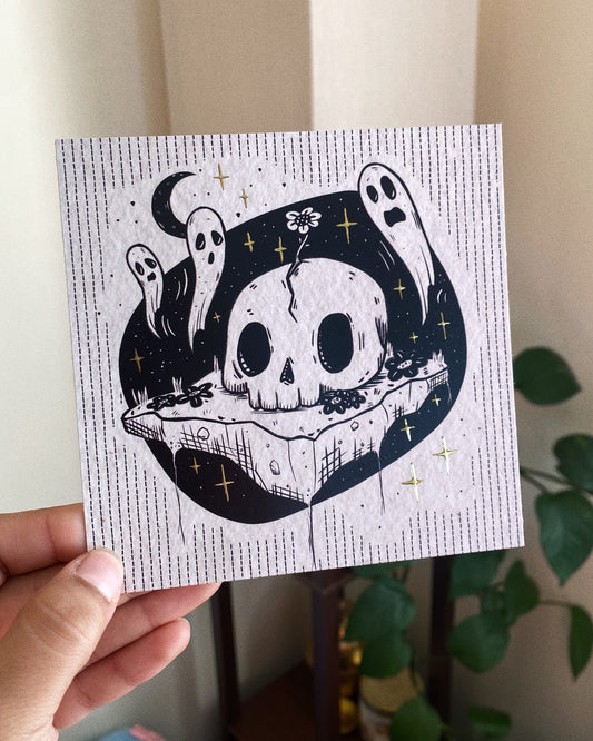 Impresión de tumba poco profunda