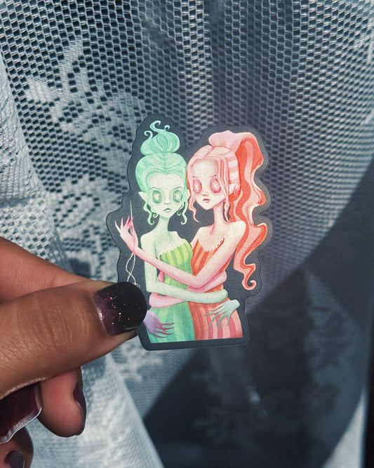 Button Girls sticker