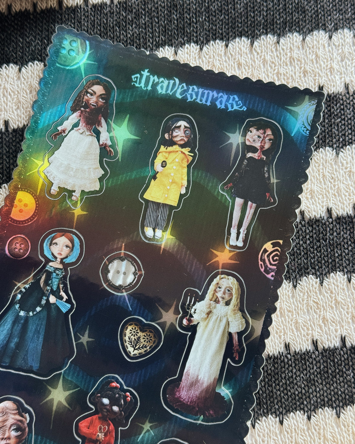 Horror Dolls Sticker Sheet