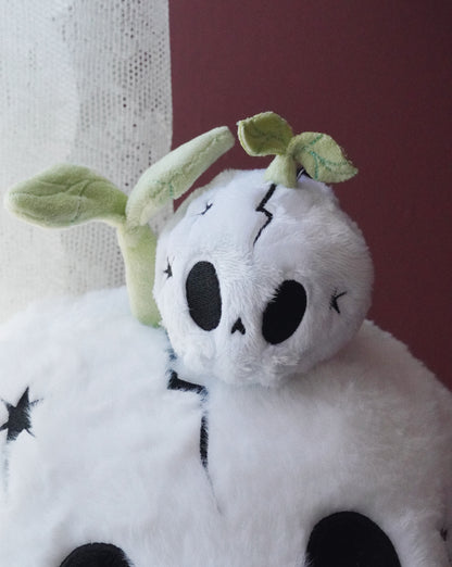 Sprout Skull Keychain