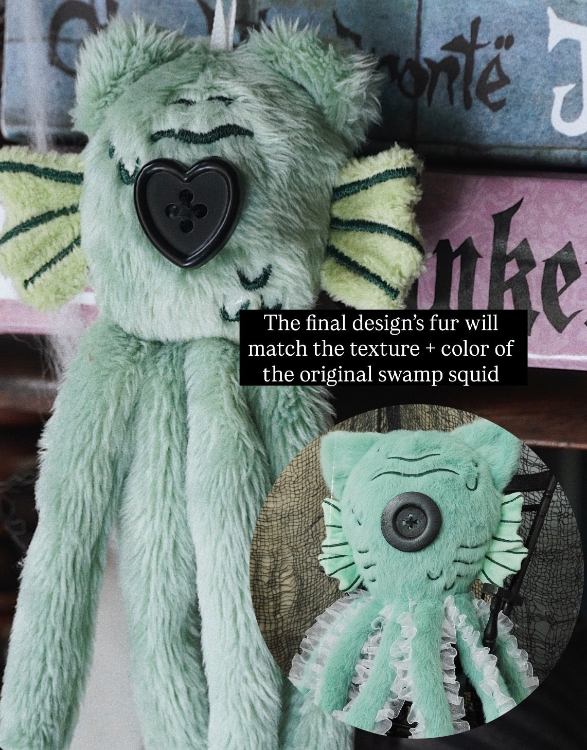 Swamp Squid Keychain (preorder)