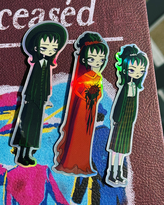 Ghost Girl sticker pack