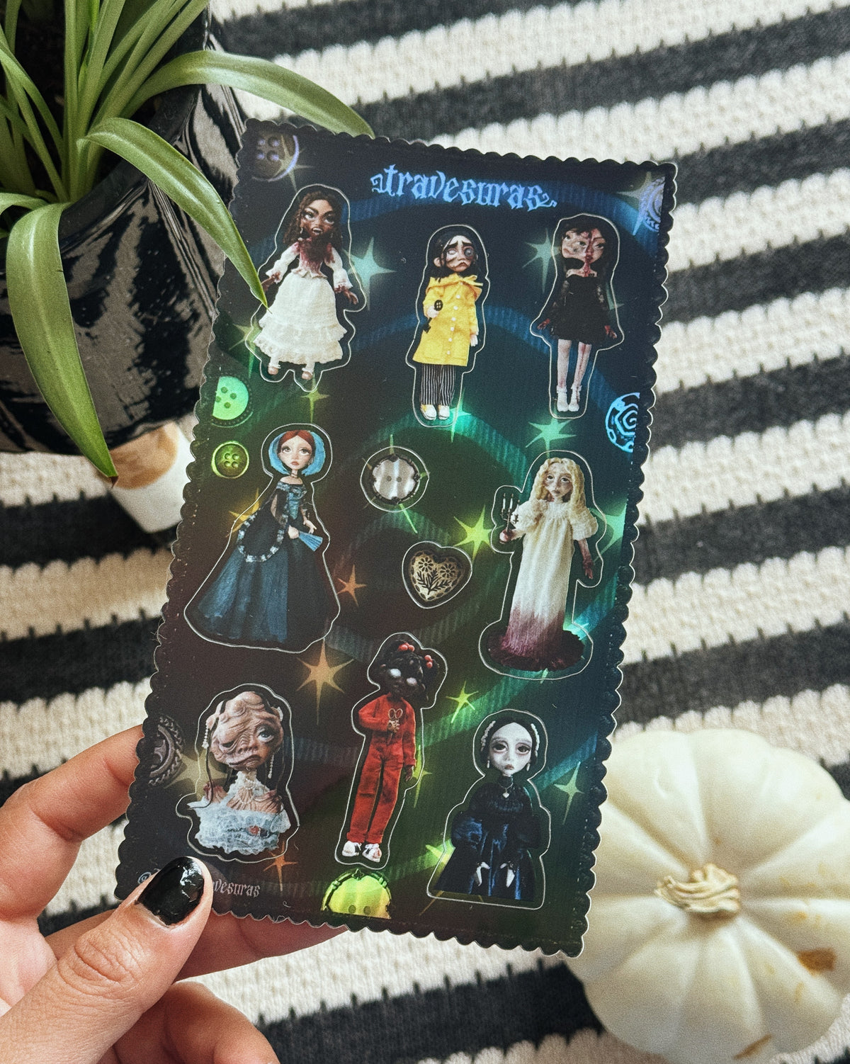 Horror Dolls Sticker Sheet