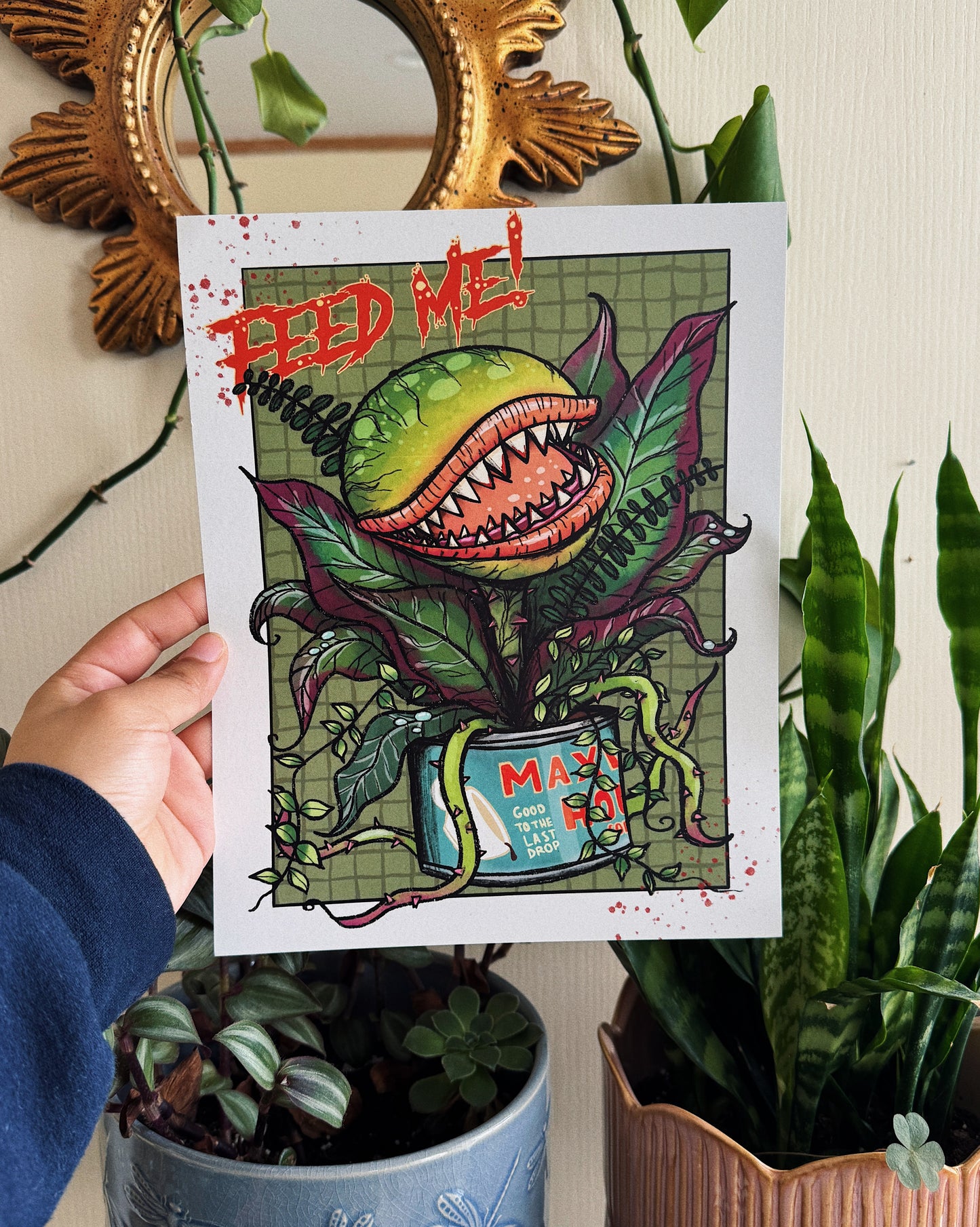 FEED ME Print