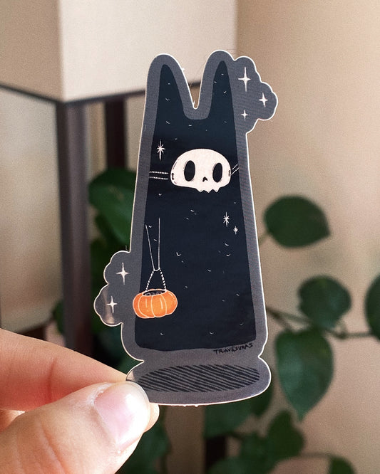 Pegatina para pedir dulces