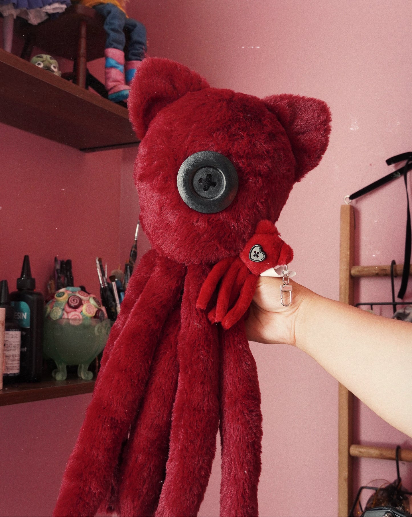 Burgundy Chunky Squid (preorder)