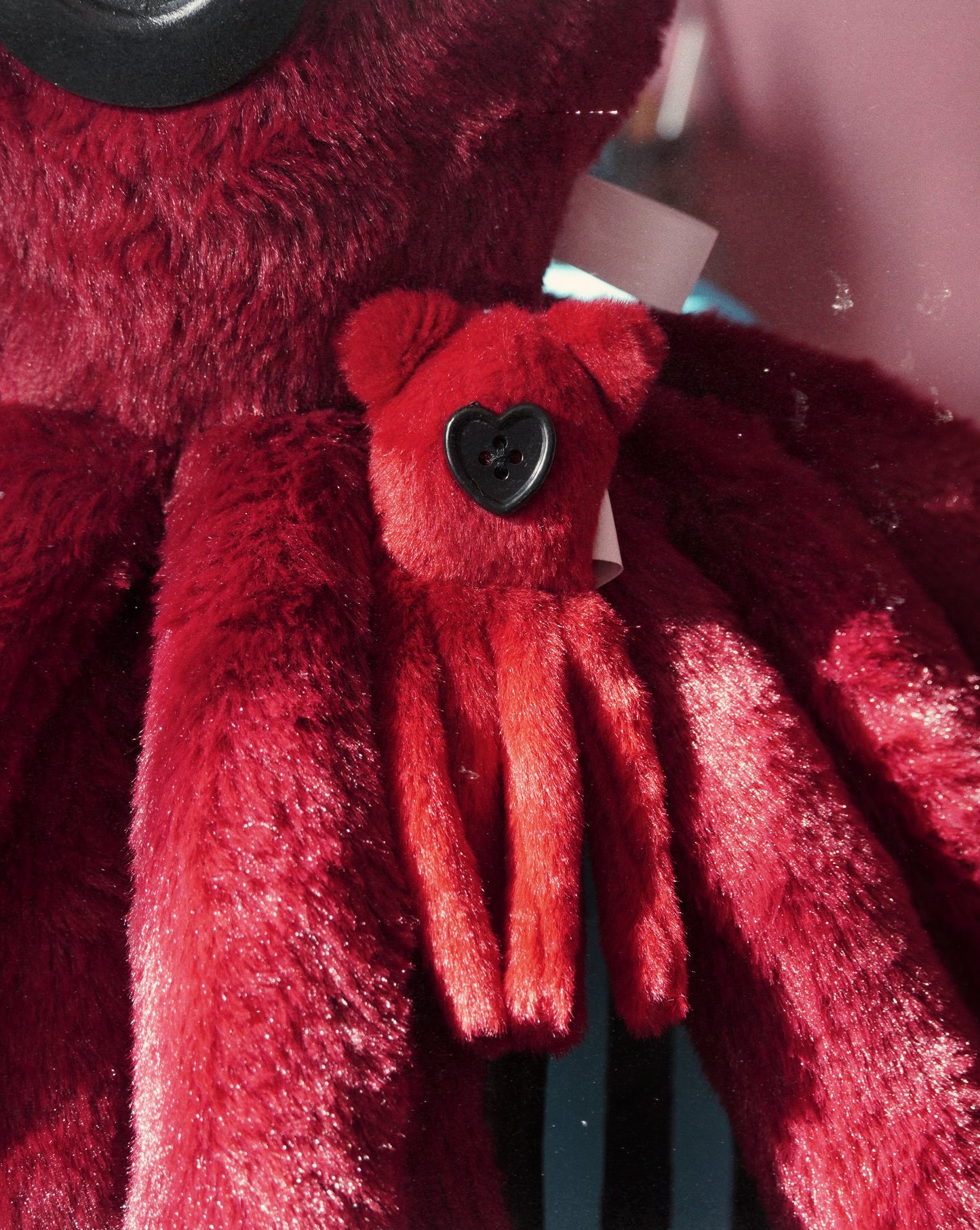 Burgundy Squid Keychain (preorder)