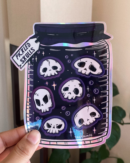 Pickled Skulls Sticker Sheet