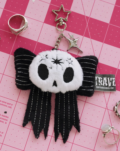 Skully Bow Keychain