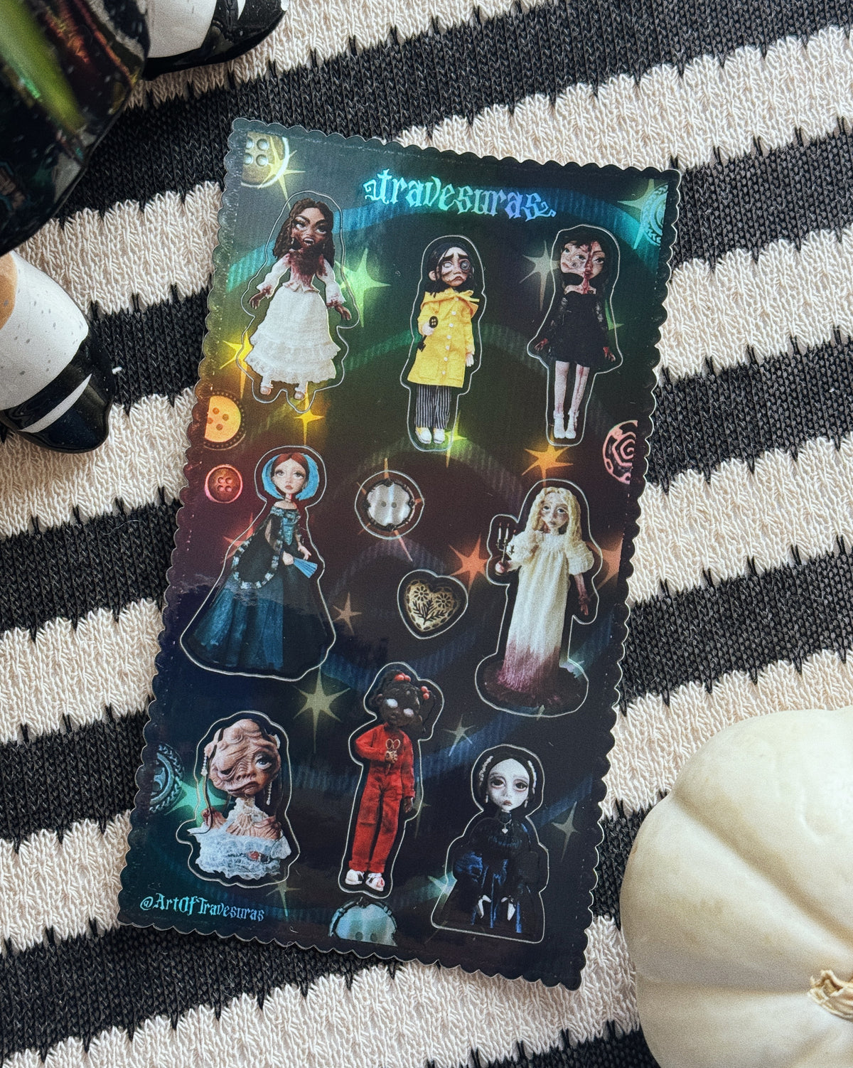 Horror Dolls Sticker Sheet