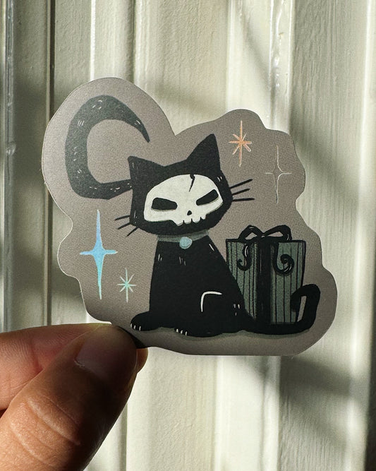 Holiday Kitty sticker