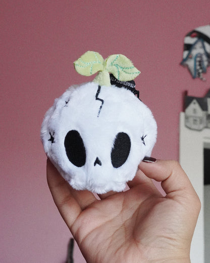 Sprout Skull Keychain
