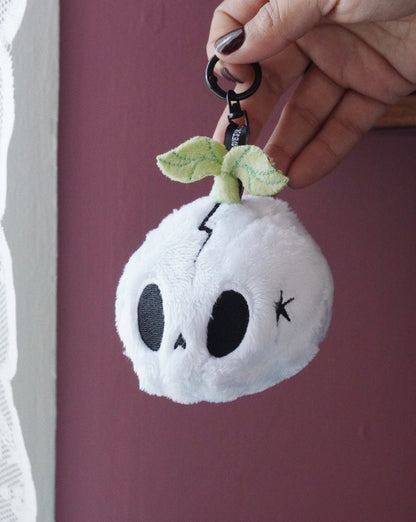 Sprout Skull Keychain