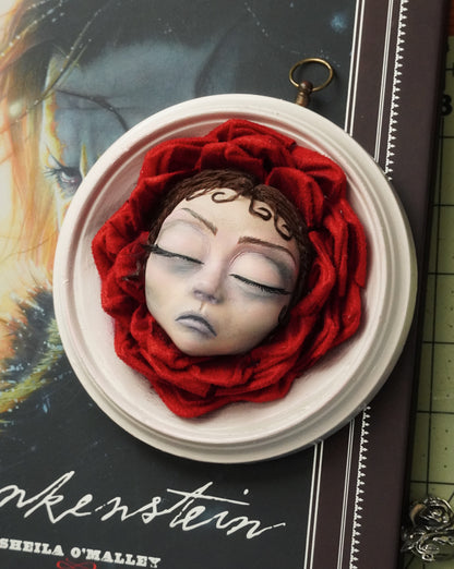 Claire Frankenstein Mourning Plaque